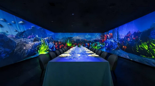沉浸式光影餐厅是什么呢？ 