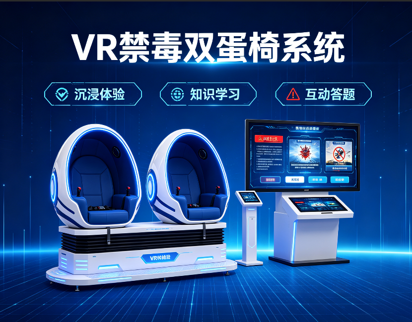 当禁毒教育进入沉浸式课堂：VR禁毒双蛋椅系统如何发挥作用